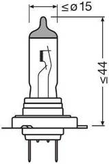 Spuldze 64210CBN-HCB H7 55W 12V