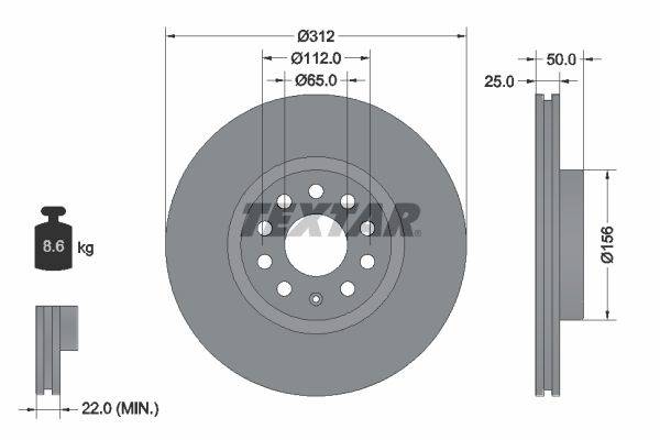 Bremžu disks 92120505