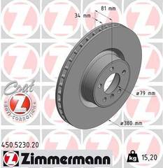 Bremžu disks 450.5230.20