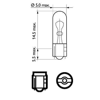 Spuldze 12061CP 12V