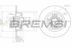 Bremžu disks CD7571S