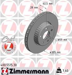 bremžu disks 400.5515.30