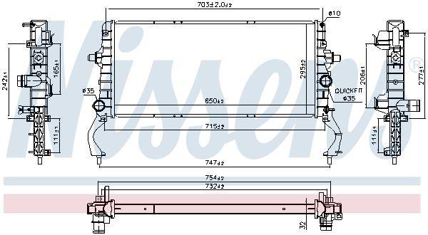 Radiators, Motora dzesēšanas sistēma