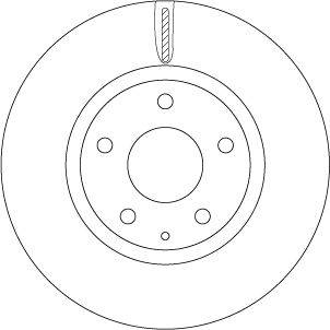 Bremžu disks DF8052