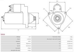 Starteris S0033