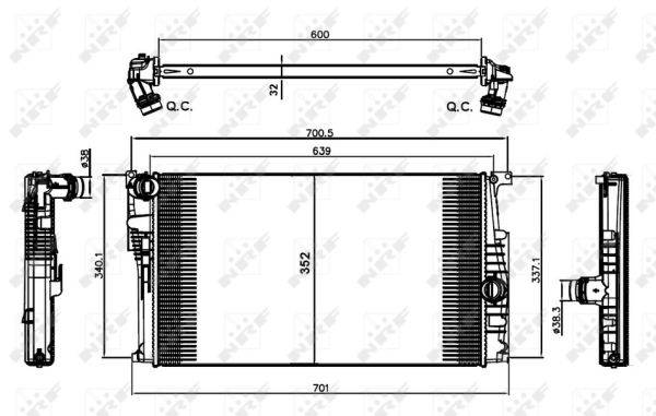 Radiators, Motora dzesēšanas sistēma