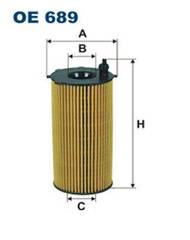 eļļas filtrs OE689/4