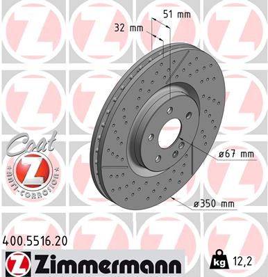 Bremžu diski 400.5516.20