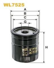 Eļļas filtrs WL7525