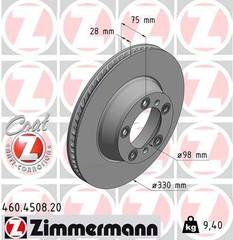 Bremžu disks 460.4508.20