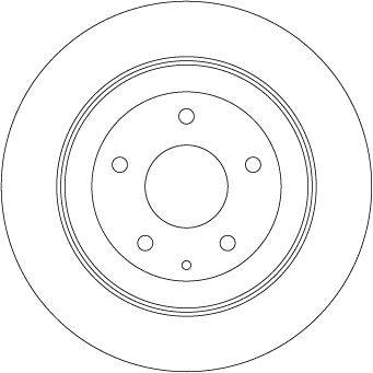 Bremžu disks DF8053