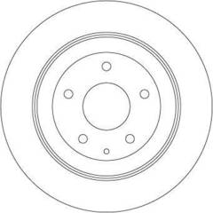 Bremžu disks DF8053