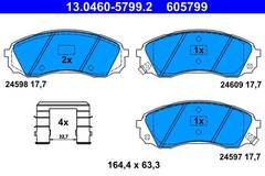 Bremžu kluči 13.0460-5799.2