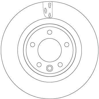 Bremžu disks DF6956S