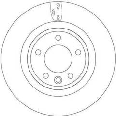 Bremžu disks DF6956S