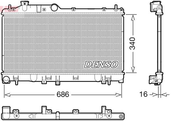 Radiators, Motora dzesēšanas sistēma