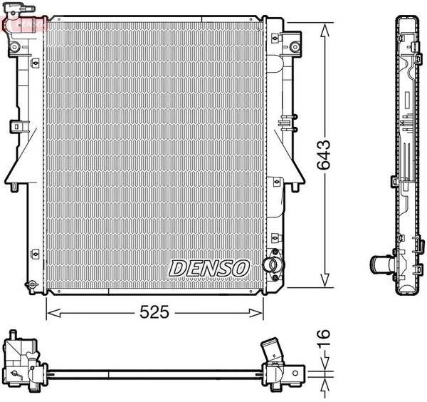 Radiators, Motora dzesēšanas sistēma