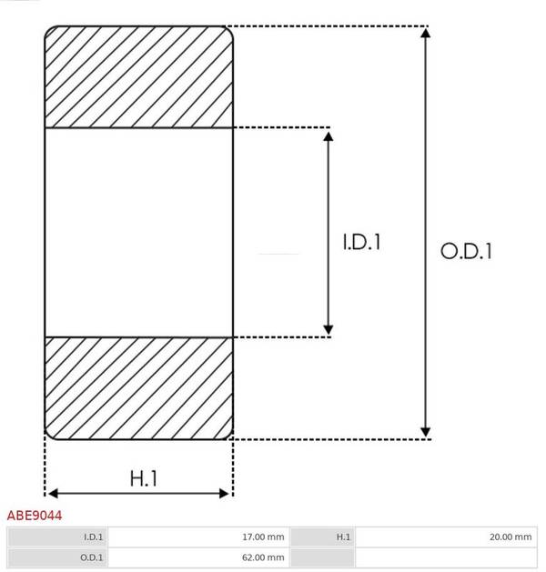 Gultnis ABE9044(NSK)