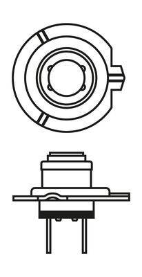 Spuldze Bosch H7 1987301170