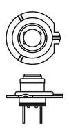 Spuldze Bosch H7 1987301170