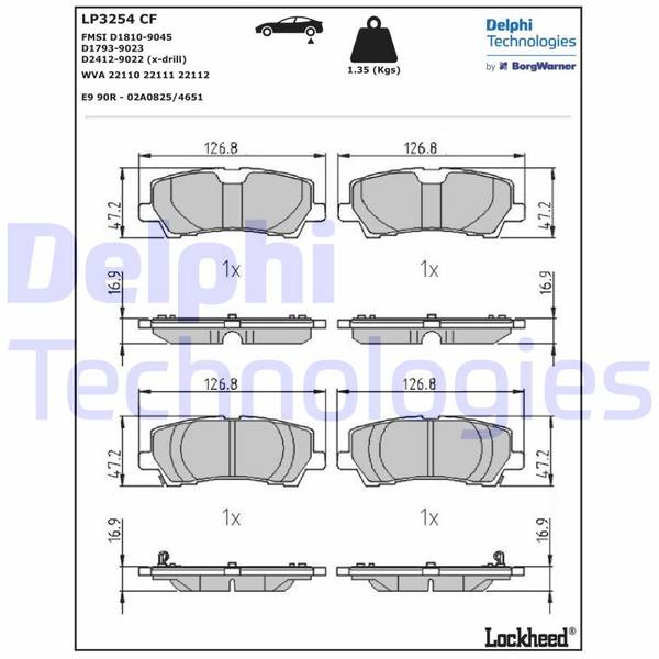 Bremžu kluči LP3254