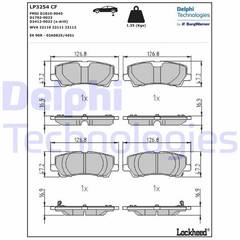 Bremžu kluči LP3254