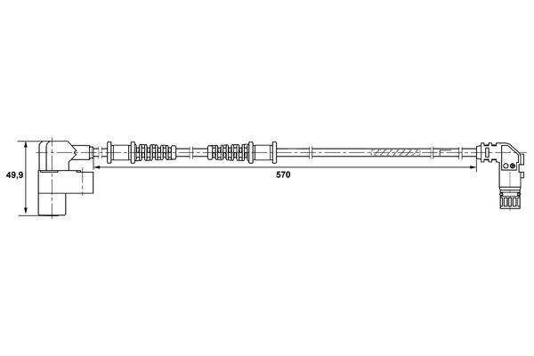 ABS sensors 0265006370