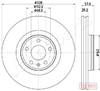 Bremžu disks DI-0920C  LVBD1828