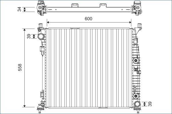 Radiators, Motora dzesēšanas sistēma