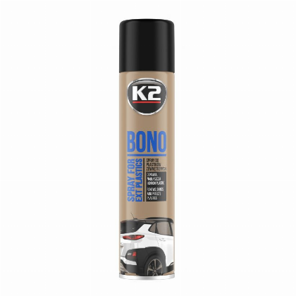 Palstmasas un gumijas detaļu pulieris K2 Bono 10035 300ml aerosols