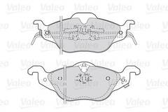 Bremžu uzliku kompl., Disku bremzes