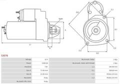 Starteris S3076