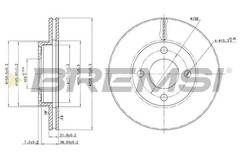Bremžu diski CD6193V