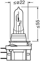 Spuldze Osram 64176CBN X2 H15