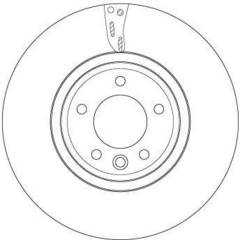Bremžu disks DF6954S