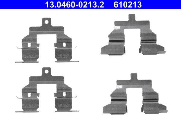 Bremžu remkomplekts 13.0460-0213.2