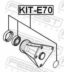 Pusass gultnis KIT-E70