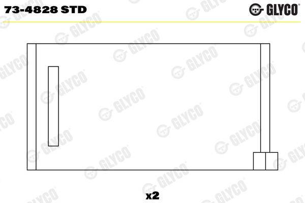 Sadales vārpstas bukse 73-4828STD