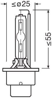 Spuldze 66240XNN DUO D2S 35W 12V