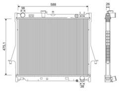 Radiators, Motora dzesēšanas sistēma