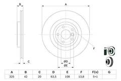 BREMŽU DISKI 0986479E61