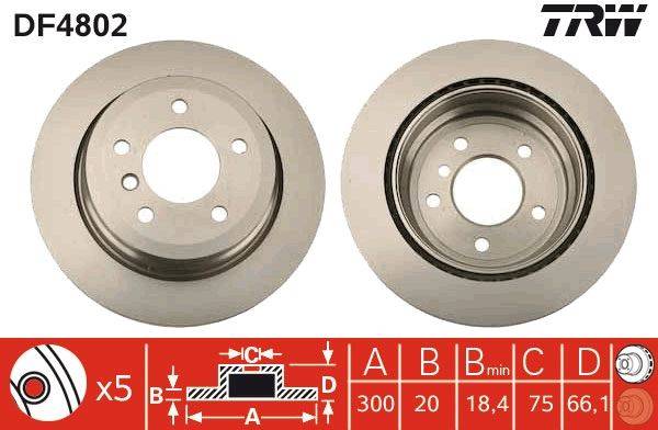 Bremžu disks DF4802