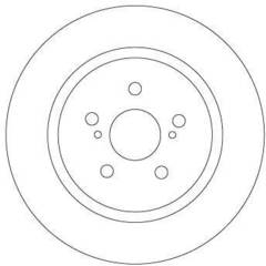 Bremžu disks DF6920