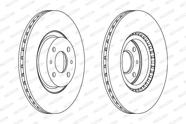 Bremžu disks DDF220