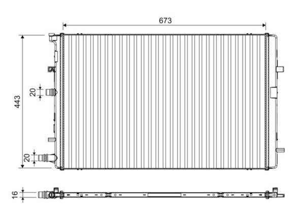 Radiators, Motora dzesēšanas sistēma