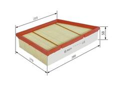 Gaisa filtrs F026400324
