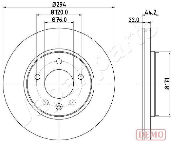 Bremžu disks DP-0925C