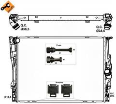 Radiators, Motora dzesēšanas sistēma