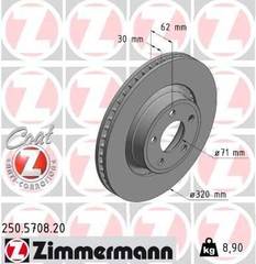 Bremžu disks 250.5708.20