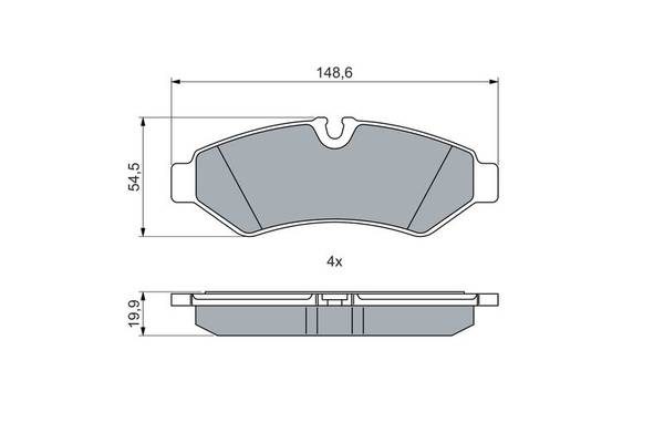 Bremžu uzliku kompl., Disku bremzes